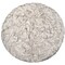 Edge Collections - 6' x 6' - Brown - Chic Ombre Round Area Rug for Cozy Spaces - 1 Piece